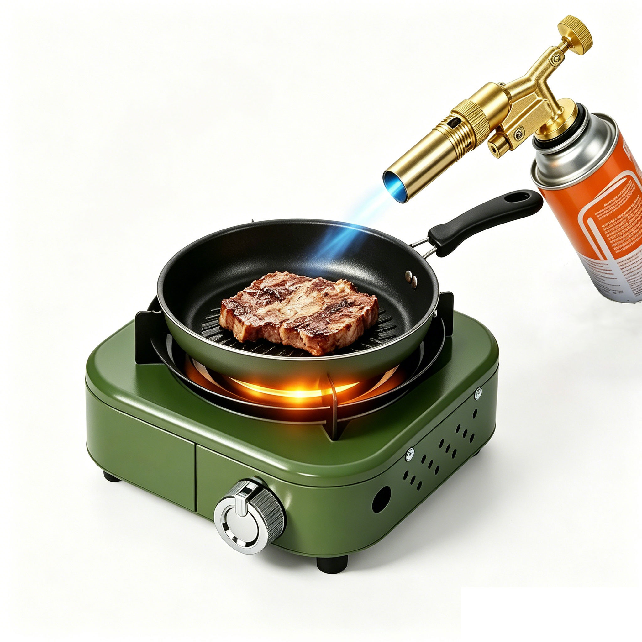 Camping Cooking Flame - Beiyue 2026 Draagbare Gas Camping Gasfornuis