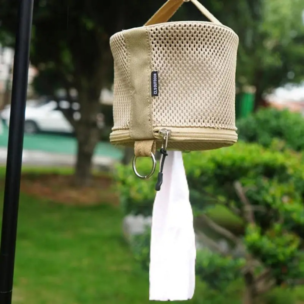 Camping Cooking Utensil Holder - Outdoor Camping Tissue Case Papierrol Opbergtas