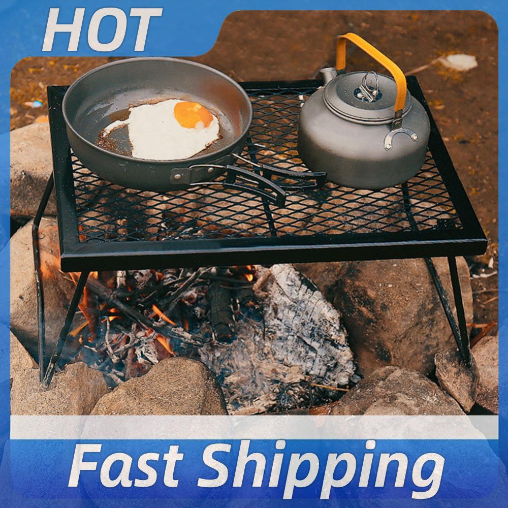 Camping Cooking Over Fire - Kampvuur Grillrooster Heavy Duty Over Fire