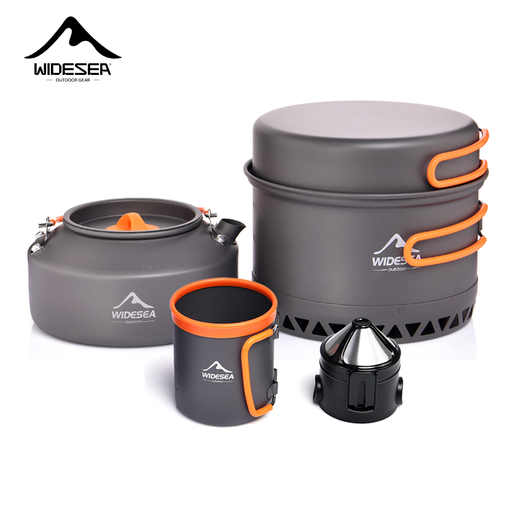 Camping Cooking Utilities - Campingservies Outdoor pannenset Potten Toeristische ketel