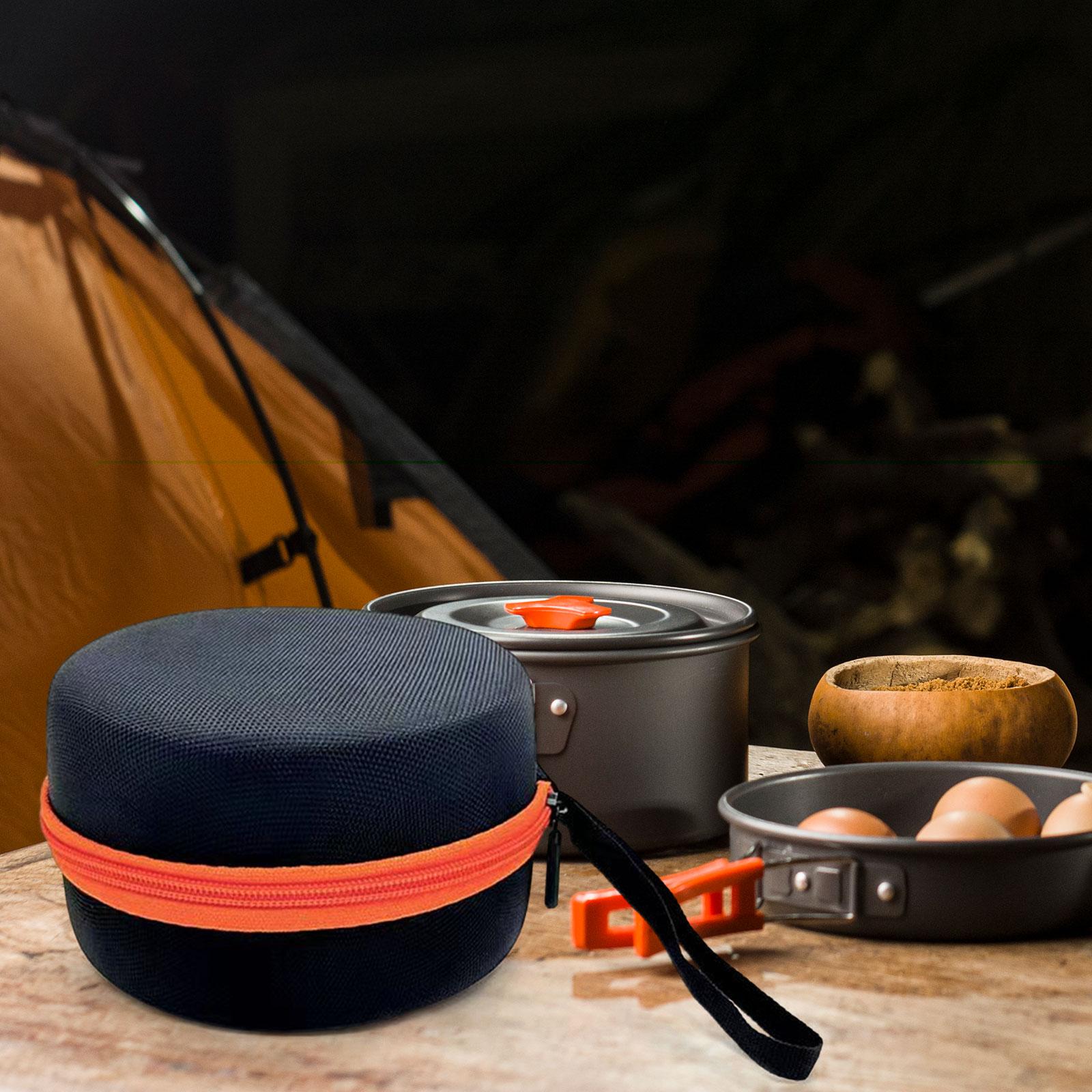 Camping Cooking Set With Bag - Kampeerkachel Opbergtas Kampeerkachel Draagtas Voor Bbq
