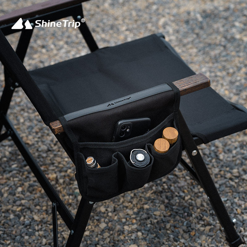 Camping Cooking Utensil Holder - ShineTrip Outdoor Campingstoel Armleuning Opbergtas Visstoel