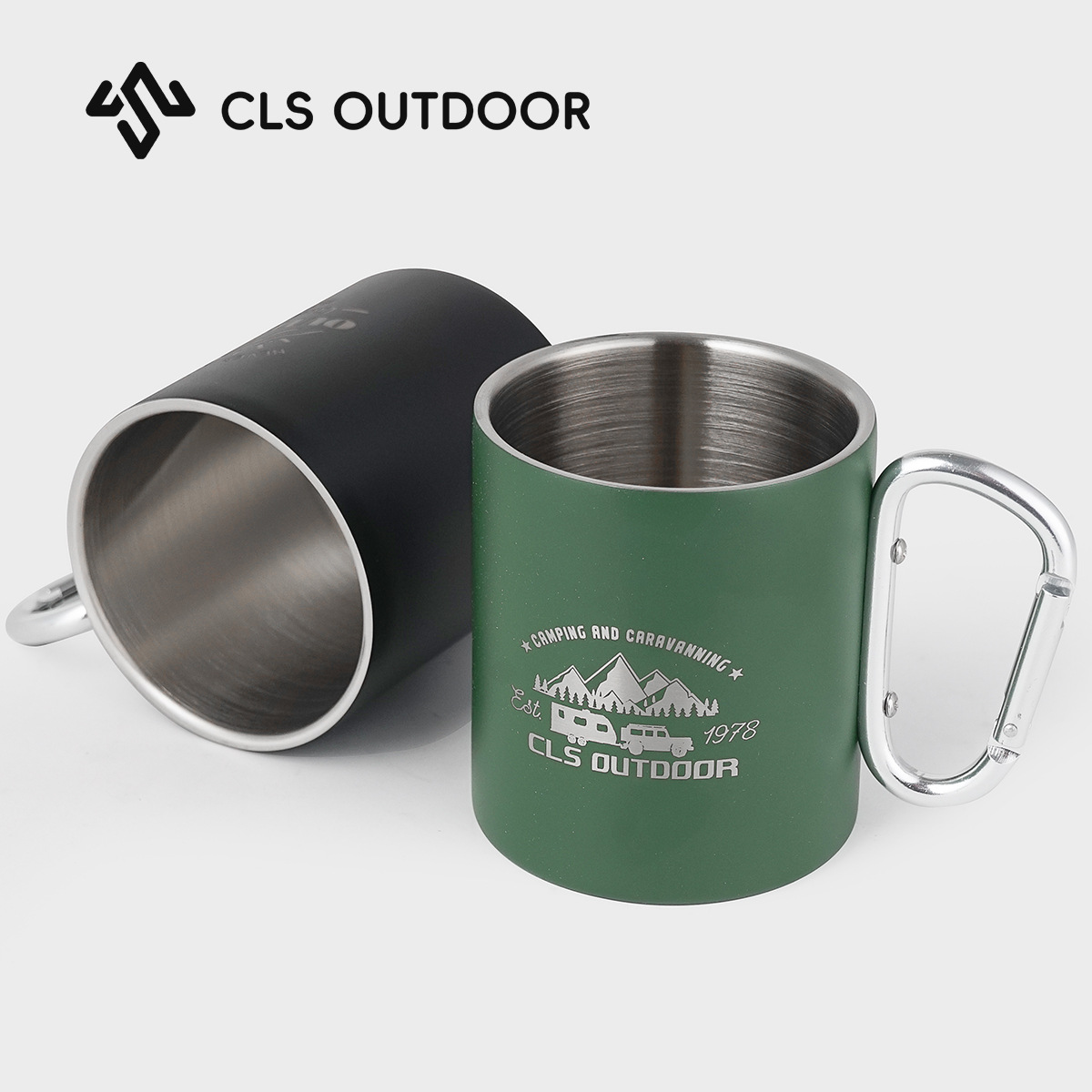Camping Cooking Cup - Outdoor Regenboogkleuren Waterbeker Koffie Campingbeker Wandelen