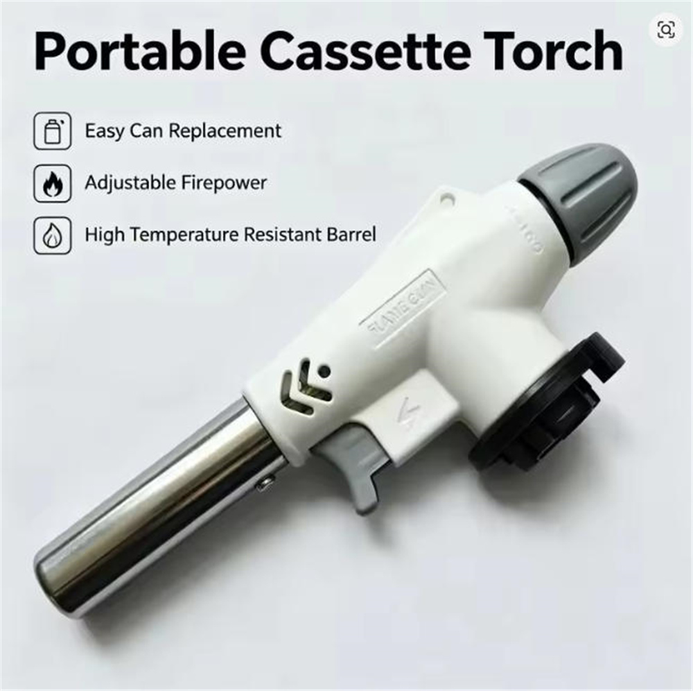 Camping Cooking Flame - Gasbrander met automatische ontsteking, butaangas, lasbrander,