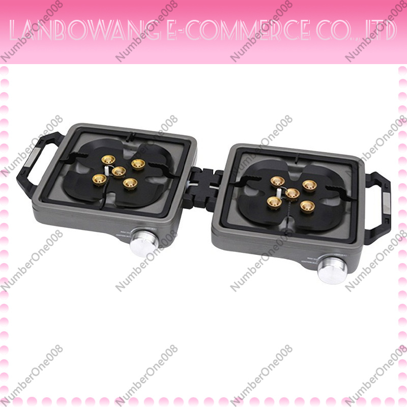 Camping Cooking Fire - Buitenkeuken met dubbele brander, hoge vermogen,