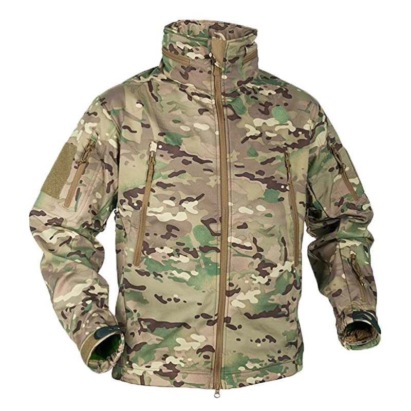 Camping Cooking Windbreak - Heren Winter Herfst Softshell Fleece Jassen