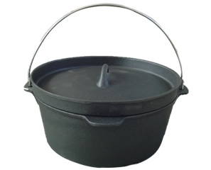 Quality Camping Cooking Set - Hoogwaardige vintage eco-vriendelijke camping kookset 4-delig