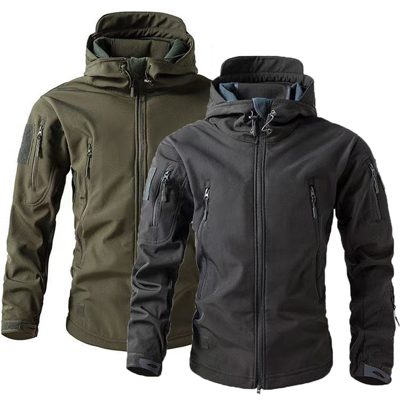 Camping Cooking Windbreak - Heren Winter Herfst Warm Softshell Fleece