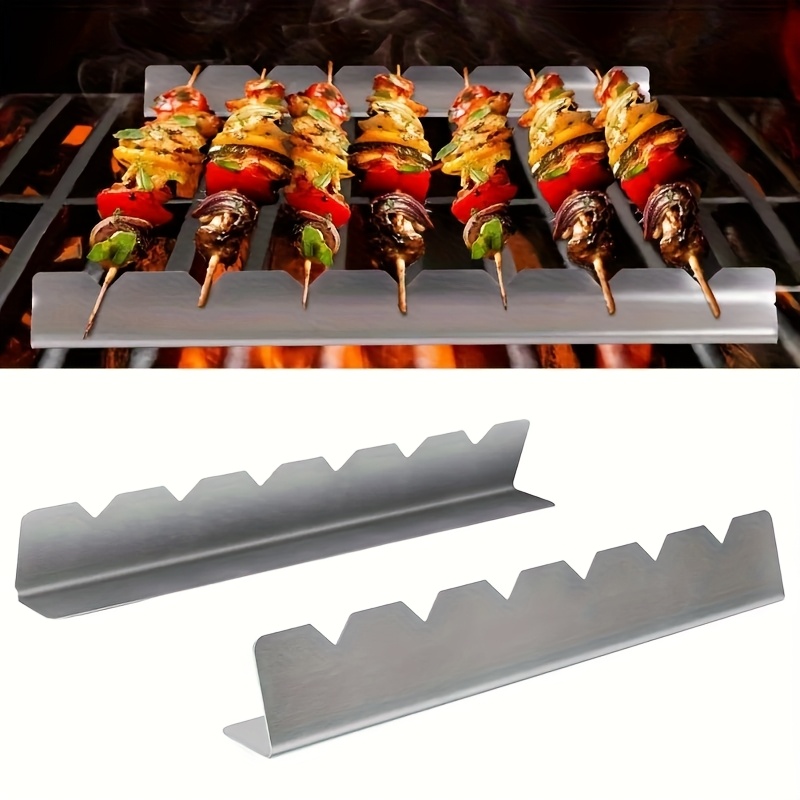 Camping Cooking Utensil Holder - 2 Stuks Kebab Rack Kebab Stands