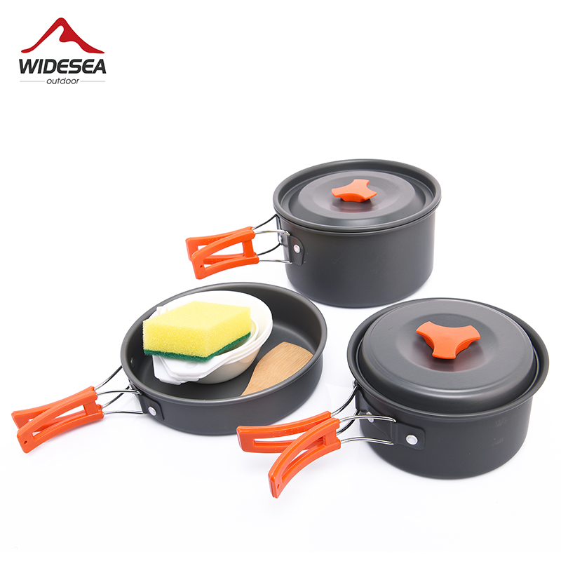 Camping Cooking Cutlery Set - Widea Camping Outdoor Kookgerei Servies Serviesgoed