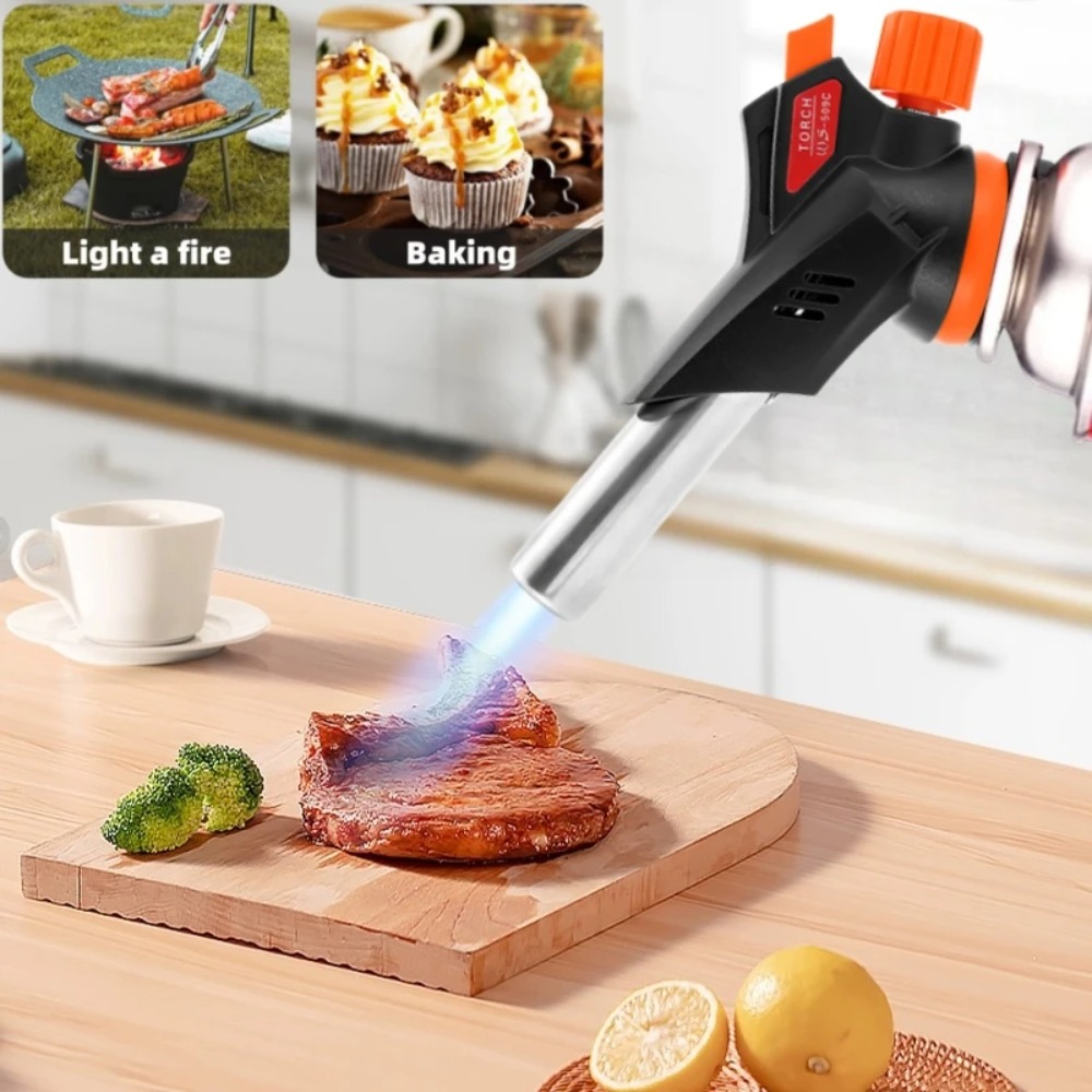 Camping Cooking Flame - BBQ Camping Kookbrander Vlammenwerper Autolaansteking Butaan