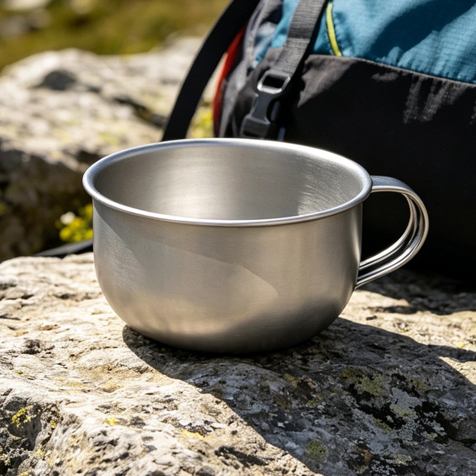 Camping Cooking Handle - 220ml campingmok met handvat Toeristisch servies