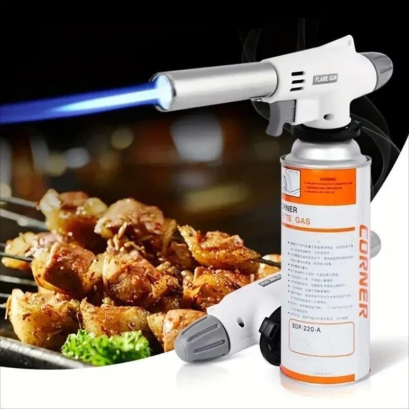 Camping Cooking Flame - Draagbare Vlampistool Multifunctionele Barbecue Fakkelbrander Voor