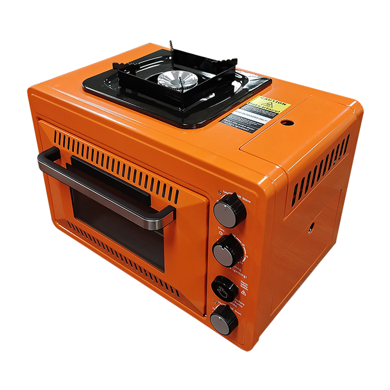 Camping Double Cooking Stove - Multifunctionele gasoven voor buiten met fornuis,