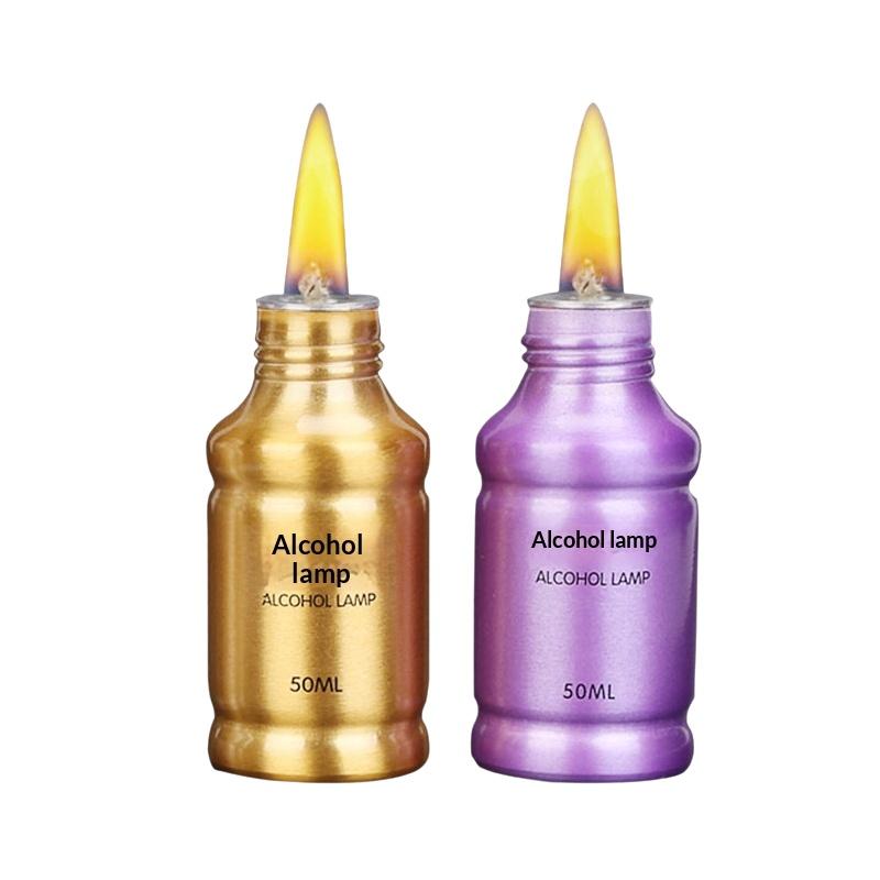 Camping Cooking Alcohol - 50ML alcoholbranderlamp aluminiumlegering draagbare kachel voor