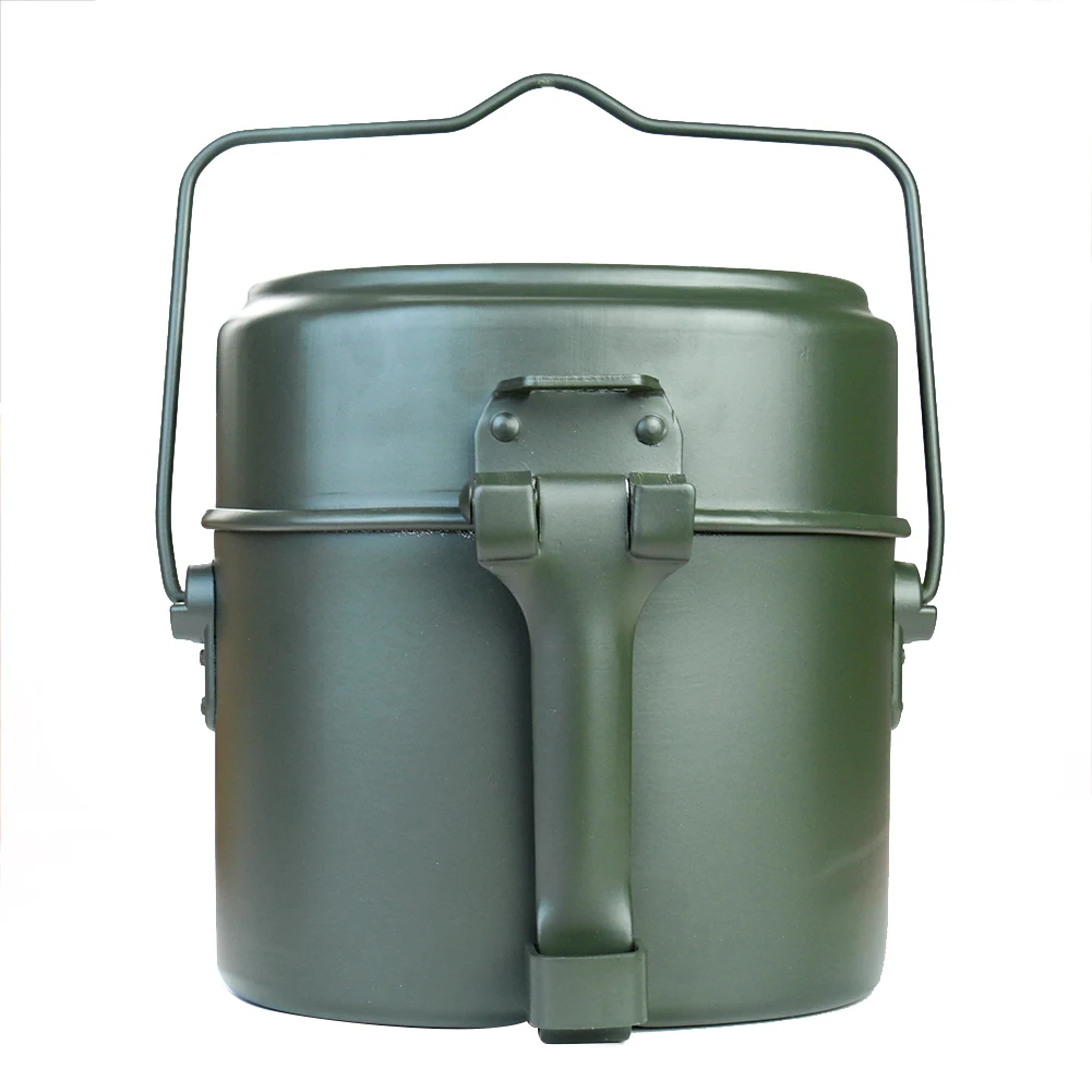 Camping Cooking Set Lightweight - Draagbare lunchboxset van legering, lichtgewicht, duurzaam,