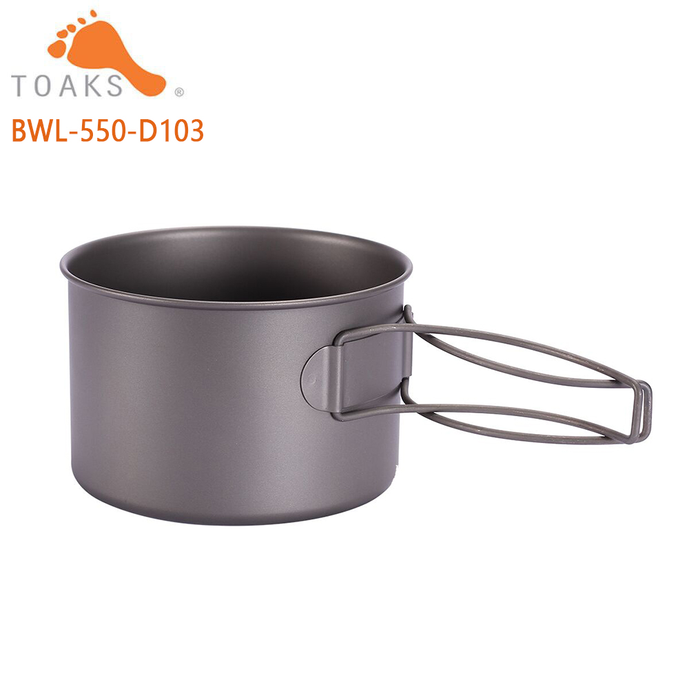 Toaks BWL-550 Camping Titanium - Camping Cooking Set Lightweight recensie en prijs