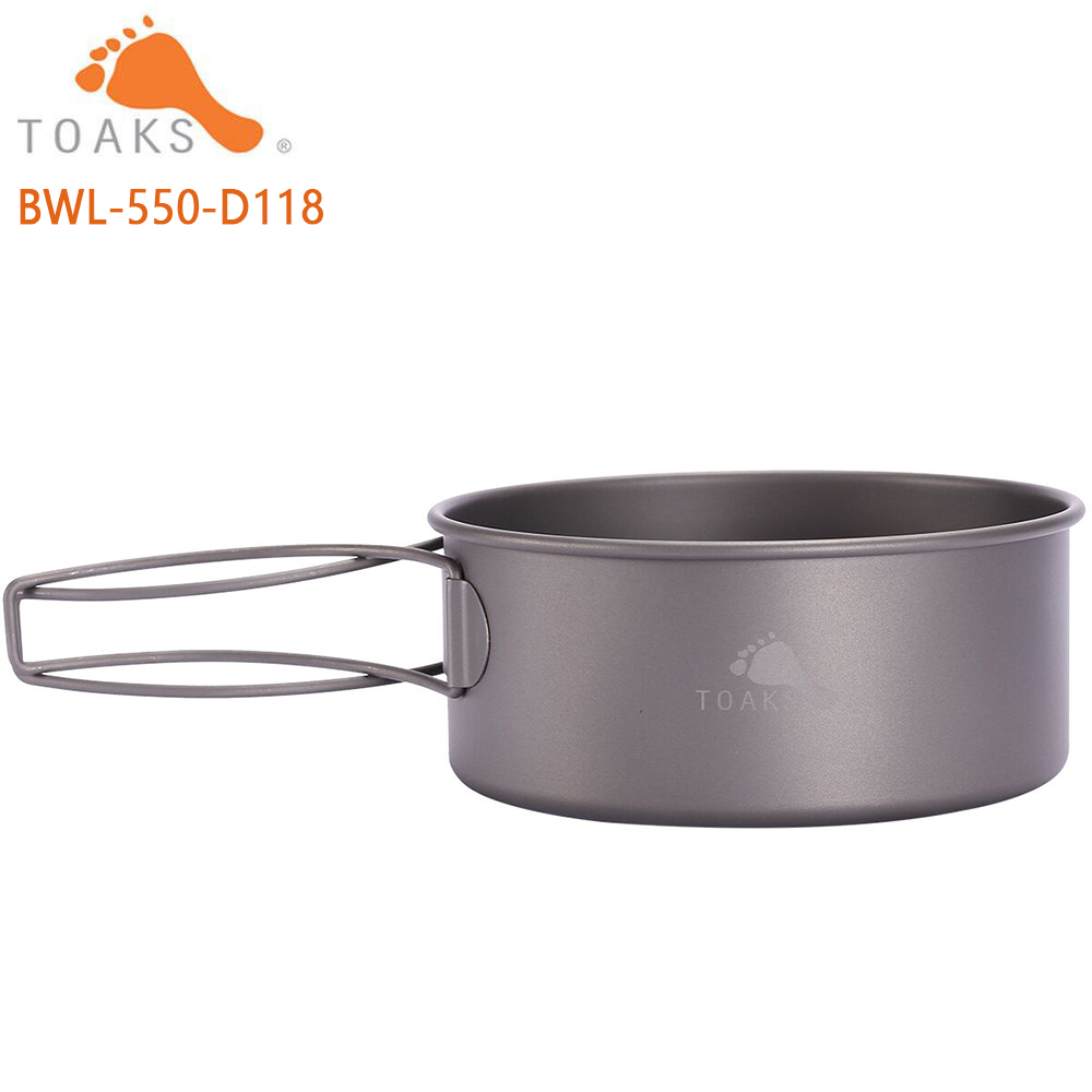 Toaks BWL-550 Camping Titanium - Camping Cooking Set Lightweight recensie en prijs