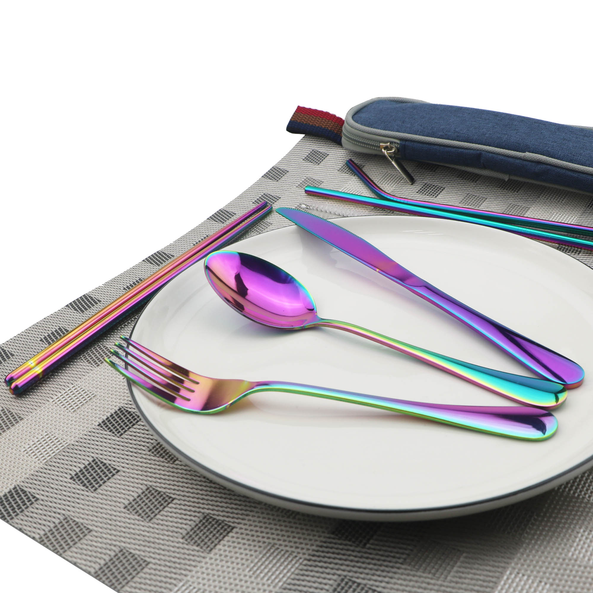Jankng Servies Rvs Bestek Reiz - Camping Cooking Cutlery Set recensie en prijs