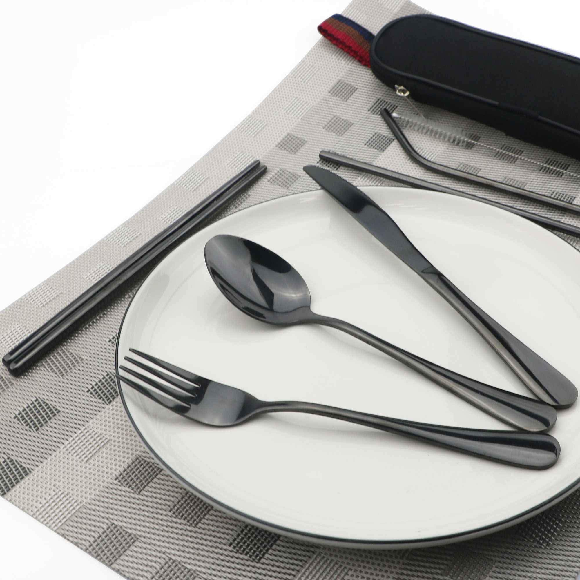 Jankng Servies Rvs Bestek Reiz - Camping Cooking Cutlery Set recensie en prijs