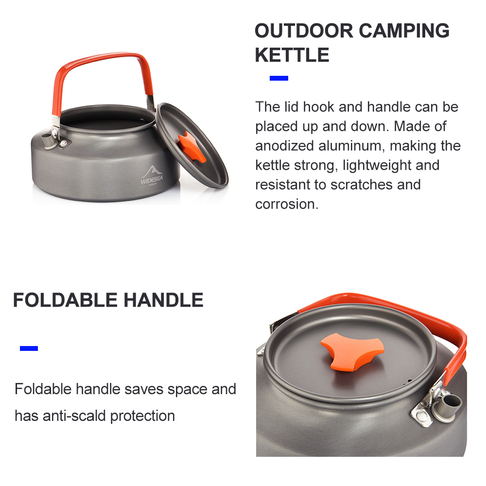 Widesea 1.1L 2L1.5L Camping Wa - Camping Cooking Utilities recensie en prijs