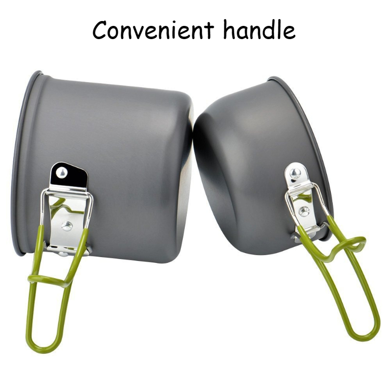 Draagbare campingkookgerei voo - Camping Cooking Set Lightweight recensie en prijs