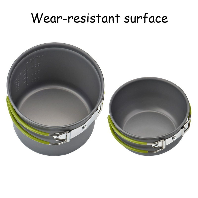 Draagbare campingkookgerei voo - Camping Cooking Set Lightweight recensie en prijs
