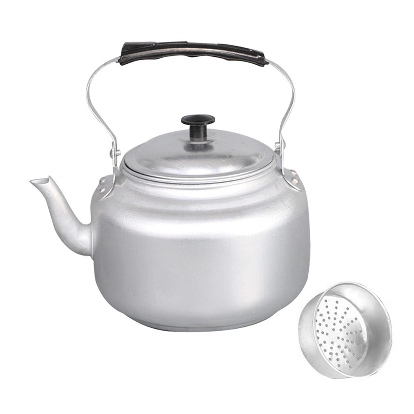 Aluminium theepot met grote ca - Camping Cooking Handle recensie en prijs