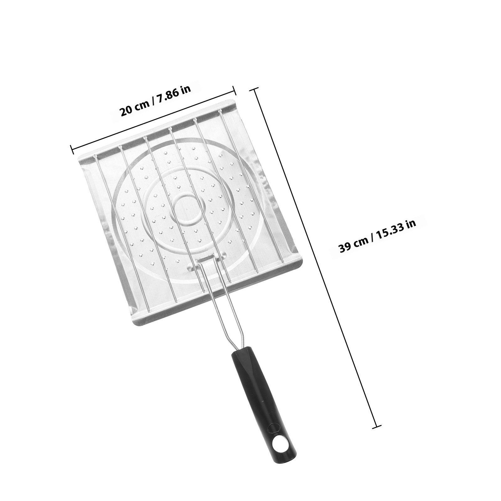 Geperforeerd grillrek Opklapba - Camping Cooking Handle recensie en prijs