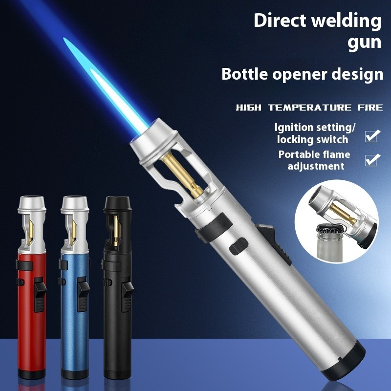 Metaal winddichte jetvlam aans - Camping Cooking Flame recensie en prijs