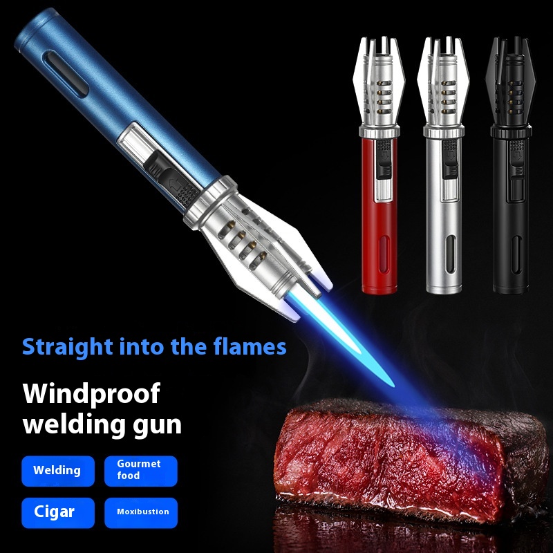 Metaal winddichte jetvlam aans - Camping Cooking Flame recensie en prijs