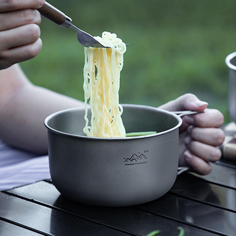 Ultralichte titanium campingpo - Camping Cooking Handle recensie en prijs