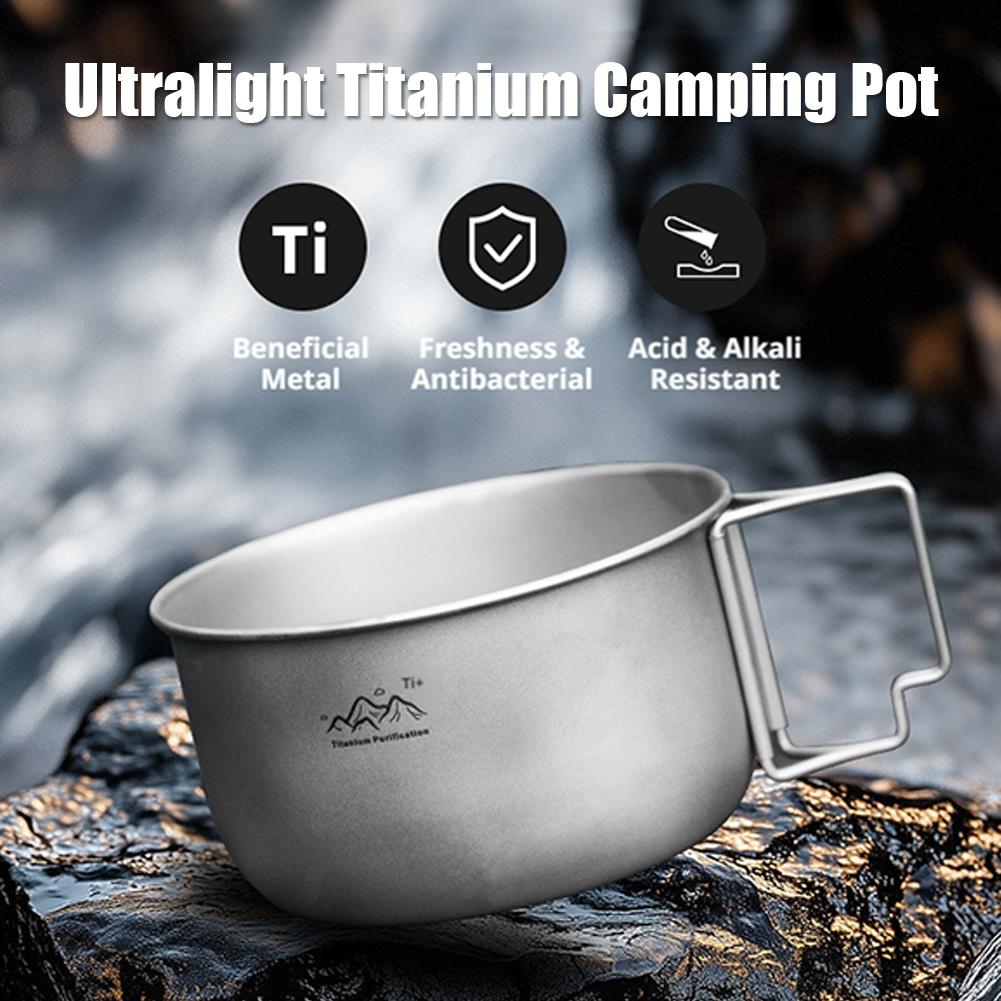 Ultralichte titanium campingpo - Camping Cooking Handle recensie en prijs