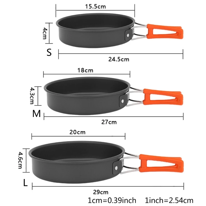Draagbare Koekenpan Met Opberg - Camping Cooking Set Lightweight recensie en prijs
