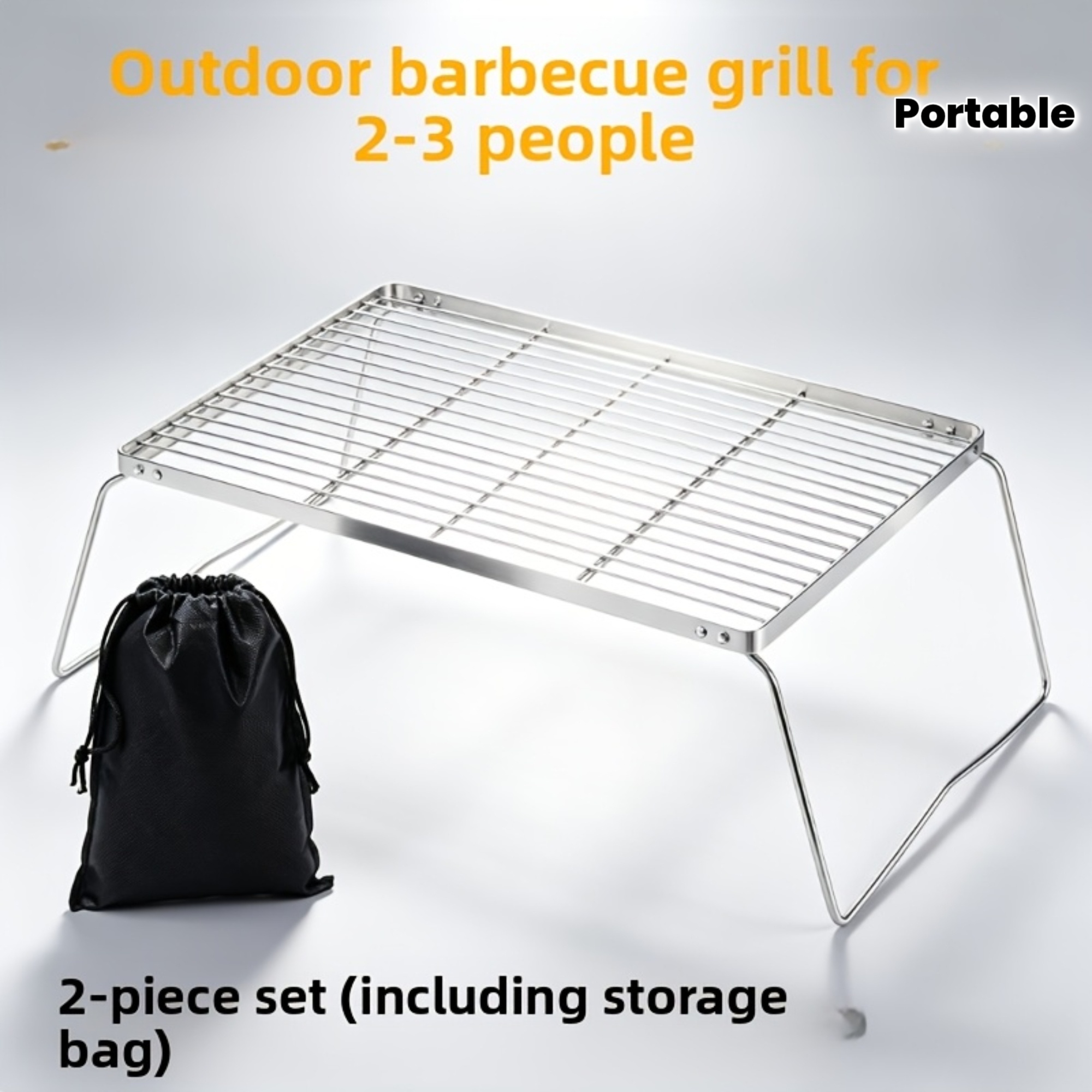 Draagbare opvouwbare roestvrij - Camping Cooking Utilities recensie en prijs
