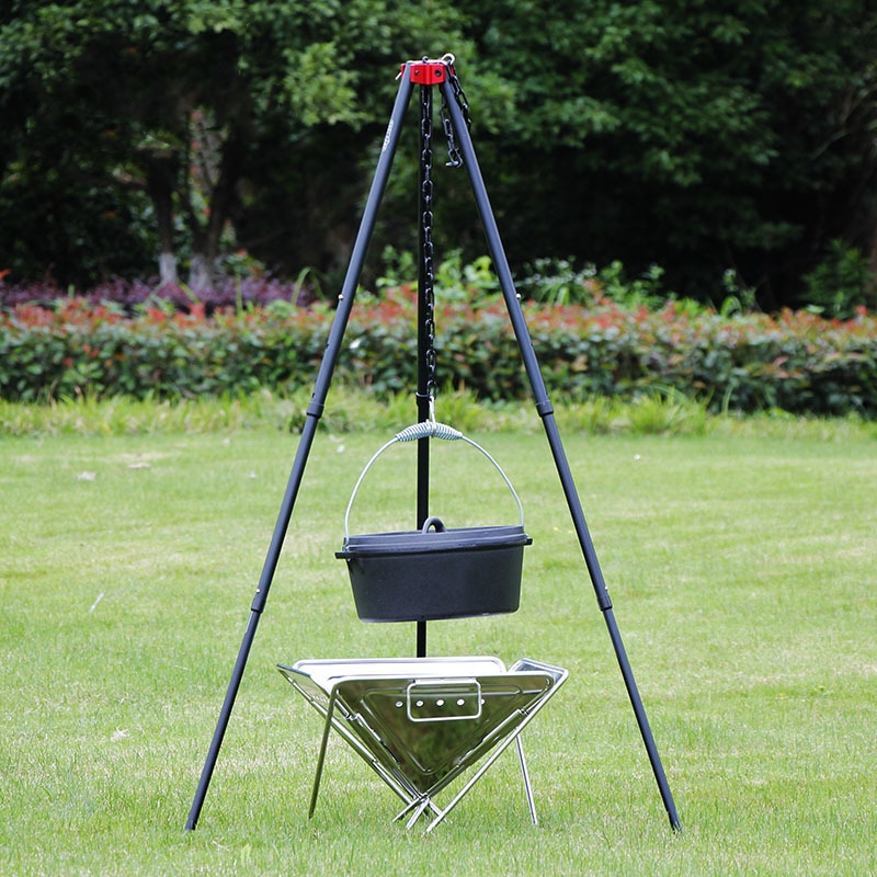 Outdoor Grote Vreugdevuur Stat - Camping Cooking Pot Tripod recensie en prijs