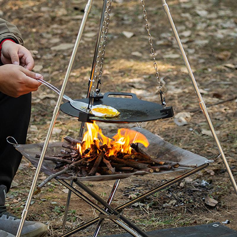 Aluminium Camping Vreugdevuur  - Camping Cooking Pot Tripod recensie en prijs