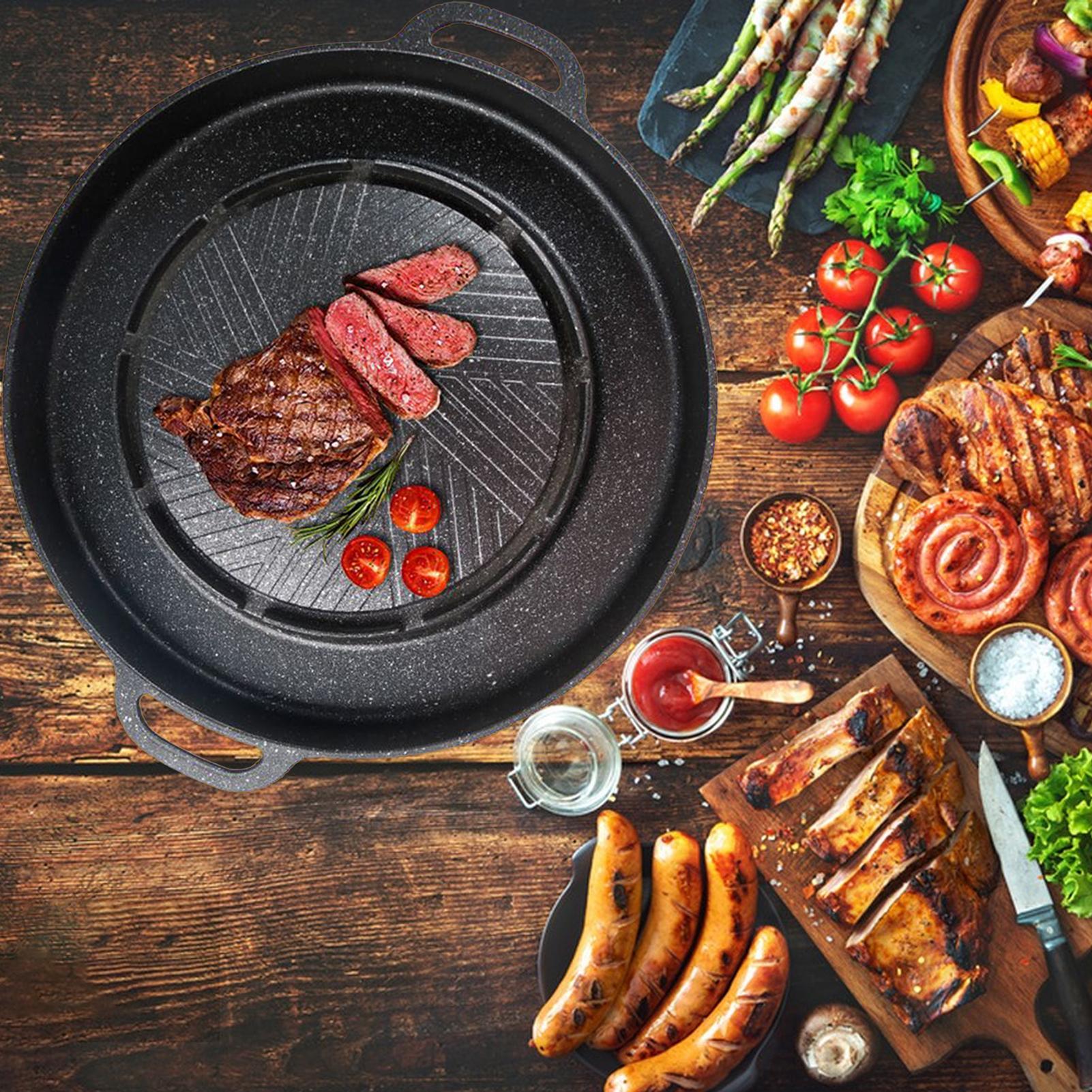 2-in-1 grill en hete pan voor  - Camping Cooking Ware recensie en prijs