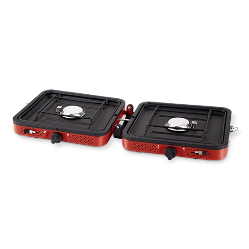 Draagbare dubbele brander forn - Camping Double Cooking Stove recensie en prijs