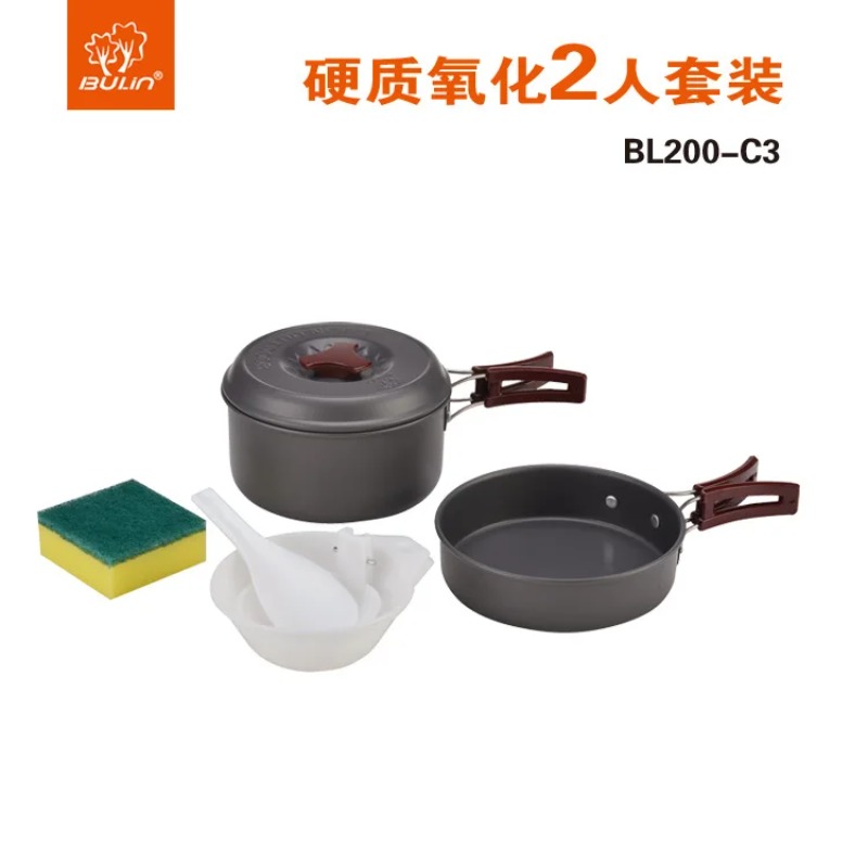 Bulin Outdoor Pottenset, Campi - Camping Cooking Cutlery Set recensie en prijs