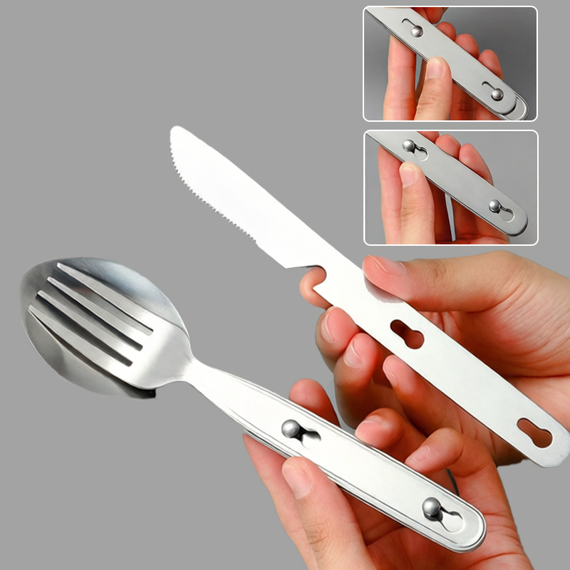 3 stks/set Opvouwbare Lepel Vo - Camping Cooking Cutlery Set recensie en prijs