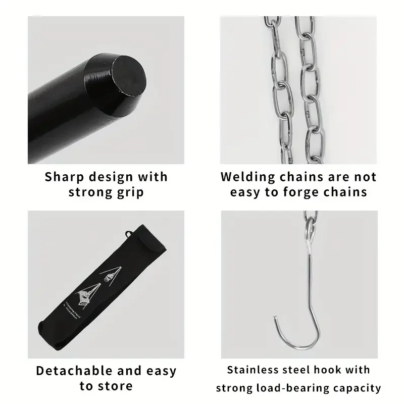 TRALOW Draagbare opvouwbare ka - Camping Cooking Pot Tripod recensie en prijs