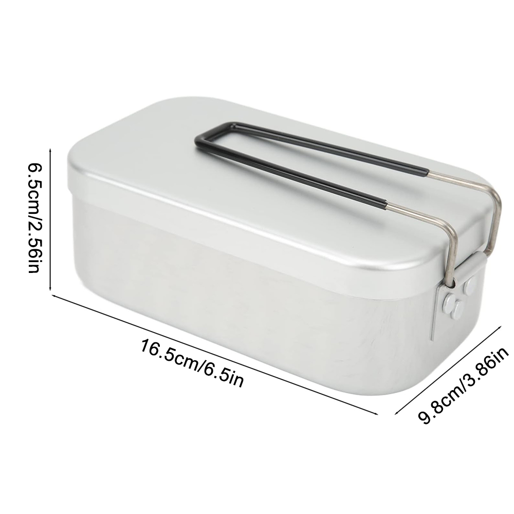 800ML Aluminium Lunchboxen Out - Camping Cooking Handle recensie en prijs