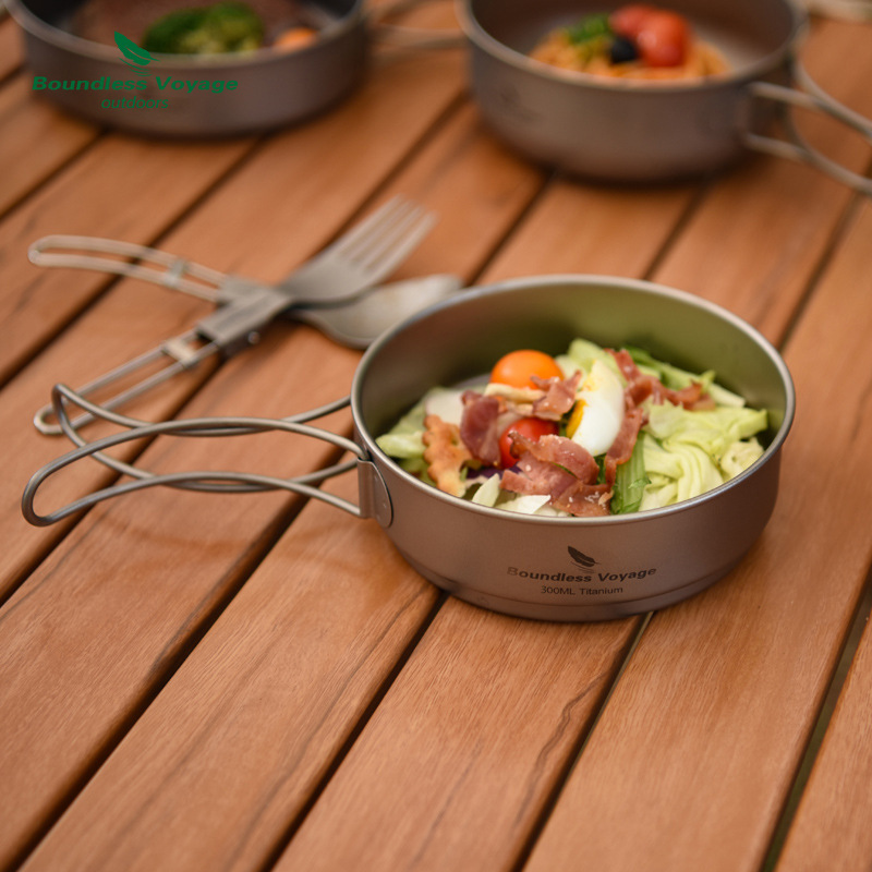 Pure Titanium Opvouwbare Handv - Camping Cooking Set Lightweight recensie en prijs