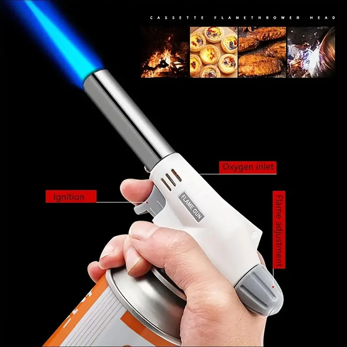 Buitenbrander op butaan, gas,  - Camping Cooking Flame recensie en prijs