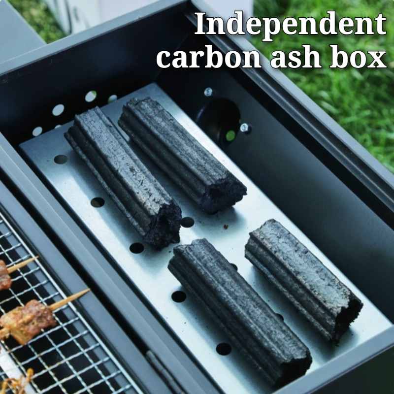 Koolstofstaal Barbecue Draagba - Camping Double Cooking Stove recensie en prijs