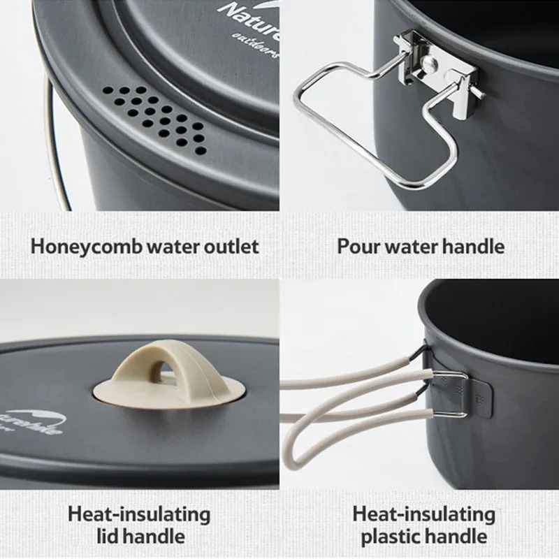 Naturehike 2025 Nieuwe Outdoor - Quality Camping Cooking Set recensie en prijs