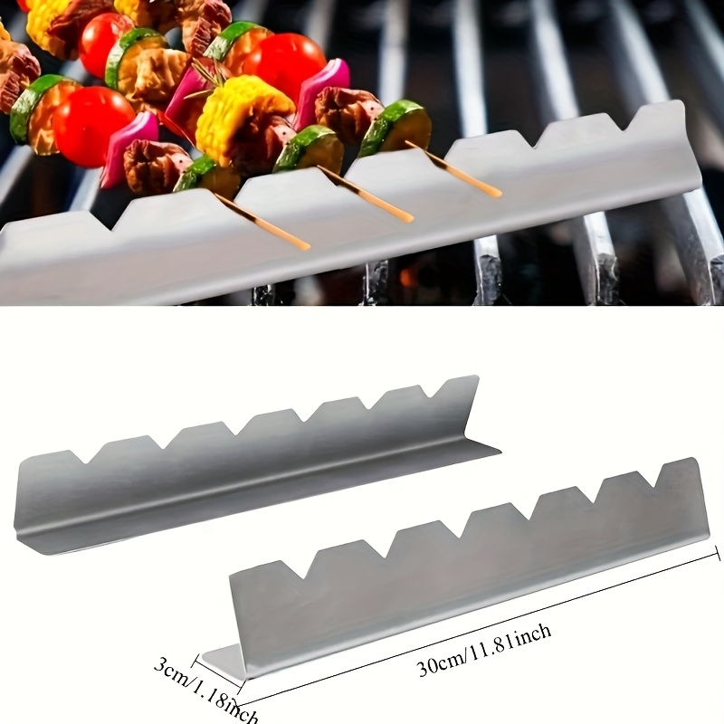 2 Stuks Kebab Rack Kebab Stand - Camping Cooking Utensil Holder recensie en prijs