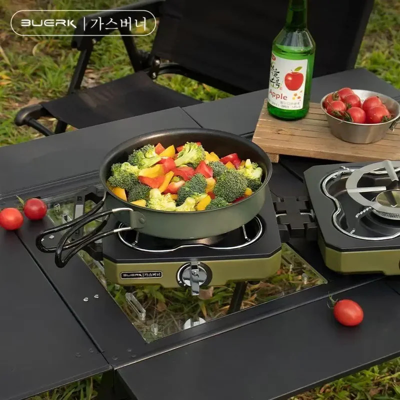 BUERK Camping Kachel Dubbele B - Camping Double Cooking Stove recensie en prijs