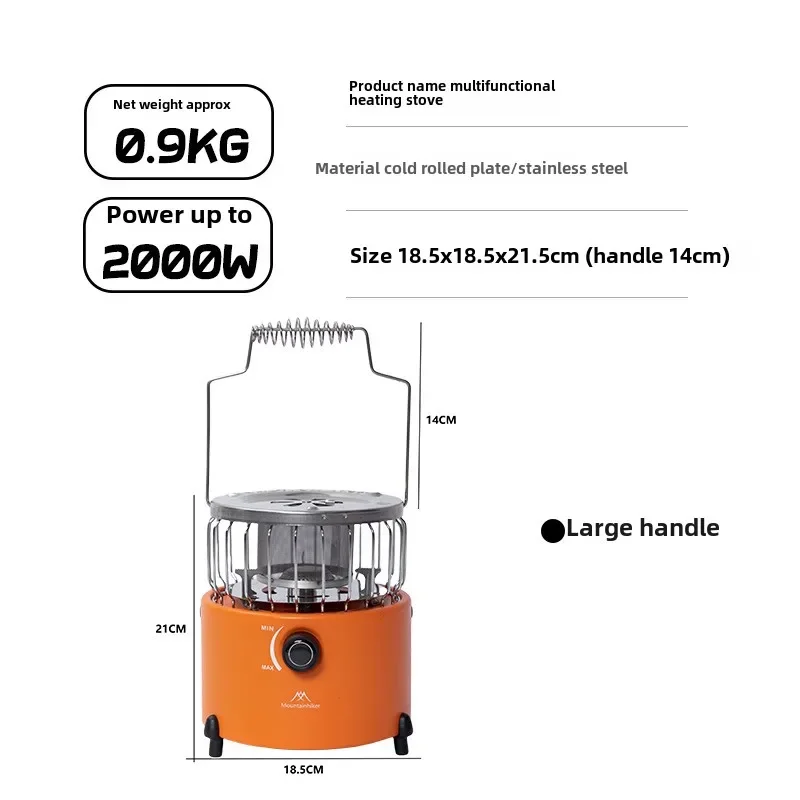 MOUNTAINHIKER Draagbare 2000W  - Camping Cooking Fire recensie en prijs